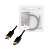 LogiLink DisplayPort 1.2 M/M 2.0m juoda-pilka