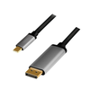 „LogiLink USB-C“ - „DisplayPort“ 1,8 m antgalis