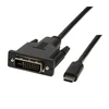 LOGILINK UA0331 LOGILINK – USB 3.2 Gen 1x1 USB-C M į DVI laidas, 1,8 m