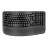 Klaviatūra Logitech Wave Keys Bluetooth Juodas QWERTZ DE