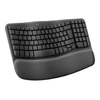 Klaviatūra Logitech Wave Keys Bluetooth Juodas QWERTZ DE