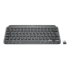 Minimalistinė Belaidė Klaviatūra su apašvietimu Logitech MX Keys Mini, Grafito spalvos, Vokiečių (Qwertz) išdėstymas