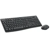 Logitech MK295 Silent - klaviatūra and pelė set - Russian - graphite Input Device