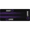 LORGAR RX1FM, pažengusi lenktynių simuliavimo grindų danga, dygsniuotas kraštas, 1 700 x 700 x 3 mm, Juoda/violetinė