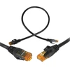 LTC 8P8C CAT6e UTP tinklo kabelis (patchcord) 0.5m juodas