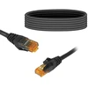 LTC 8P8C CAT6e UTP tinklo kabelis (patchcord) 10m juodas