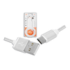 Lamex LTC PS USB - microUSB kabelis 2 m pintas baltas