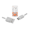 Lamex LTC PS USB -mikroUSB kabelis 2 m, sidabrinės spalvos.