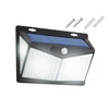 Sieninis šviestuvas LTC Telforceone Sieninė saulės lempa 208 LED SMD 600lm PIR IP65 1800mAh