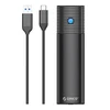 M.2 SATA išorinio disko korpusas Orico PWM2-BK-EP USB-C 5Gbps – juodas