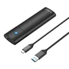 M.2 SATA išorinio disko korpusas Orico PWM2-BK-EP USB-C 5Gbps – juodas