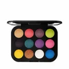 „MAC Connect In Colour“ akių šešėlių paletė „Hi-Fi Colour“ 12 atspalvių 12,2 g