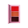 MAC From Harris With Love Lip Palette Roman Revelation: Bright Oranžinis (Matte) + No Place Like LA: Warm Nude (Amplified) + London Grind: Deep violetinė (Amplified), 3 g