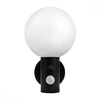 Maclean LED lempa su judesio jutikliu, PIR judesio jutiklis, juoda, 15W, IP65, 1600lm, neutrali balta spalva (4000K) MCE515 B