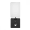 Maclean LED lempa su judesio jutikliu, PIR judesio jutiklis, juoda, 10W, IP65, 800lm, neutrali balta spalva (4000K) MCE516 B