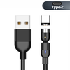 USB kabelis Maclean USB-A - USB-C 2 m Juodas (MCE475)