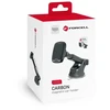 Automobilinis universalus telefono laikiklis Forcell (H-CT327) tvirtinamas ant stiklo, magnetinis juodas