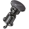 Magnetic car phone holder Forcell F-Grip MagElite air vent juodas