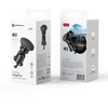 Magnetic car phone holder Forcell F-Grip MagElite air vent juodas
