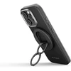 Magnetic laikiklis PITAKA MagEZ Grip 3 MagSafe skirtas telefonui juodas pilkas