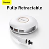 Magnetic USB cable Baseus Zinc 3in1 USB-C | Lightning | Micro 20W, 1m (baltas)
