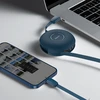 Magnetic USB cable Baseus Zinc 3in1 USB-C | Lightning | Micro 20W, 1m (mėlynas)
