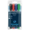Schneder Žymeklių baltai lentai rinkinys Schneider Maxx 290, 4 spalvos