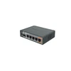 Šakotuvas Mikrotik Wired Ethernet Maršrutizatorius RB760iGS, hEX S, Dual Core 880MHz CPU, 256MB RAM, 16 MB (MicroSD), 5xGigabit LAN, 1xSFP, USB, IPsec aparatinės įrangos šifravimo palaikymas ir The Dude serveris paketas, PCB Temperatūra ir Voltage L4 Monitorius | Enthernet Maršrutizatorius hEX S | RB760iGS | Nėra „Wi-Fi“ | 10/100/1000 Mbit/s | Ethernet LAN (RJ-45) jungtys 5 | Tinklelio atramos Nr. | MU-MiMO Nr. | Nėra mobiliojo plačiajuosčio ryšio | Antenos tipas Be antenos | 1 | 12 mėn.