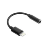 Telforceone Maxlife adapter audio MXJL-02 jack 3,5 mm - Lightning juodas