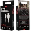 USB kabelis Maxlife Apple Lightning baltas, 1A, 1.0m