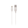 Maxlife kabelis USB - Lightning 0,5 m 2A baltos spalvos