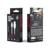 TelForceone Maxlife kabelis USB - Lightning 2,0 m 2A baltos spalvos