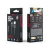 TelForceone Maxlife kabelis USB - microUSB 1,0 m 2A juodos spalvos