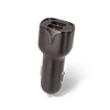 Maxlife MXCC-01 automobilinis įkroviklis 2x USB 2.4A juodas + USB-C laidas