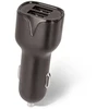 Maxlife MXCC-01 automobilinis įkroviklis | 12 W | USB-A | su USB-A į USB-C kabeliu komplekte | juodas