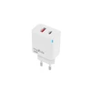 Maxlife kroviklis jungiama į tinklą GaN PD QC MXTC-09-30AC 1x USB-C 1x USB 30W balta