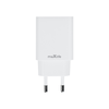 Telforceone Maxlife MXTC-13-20AC PD QC charger 1x USB-C 1x USB 20W baltas