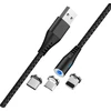 Magnetinis laidas "Maxlife" 3in1 2A, 1m