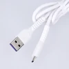 Maxlife MXUC-04 kabelis USB - microUSB 1,0 m 3A baltos spalvos