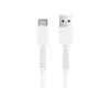 Maxlife MXUC-04 kabelis USB - USB-C 1,0 m 3A baltos spalvos
