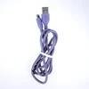 Maxlife MXUC-04 kabelis USB - USB-C 1,0 m 3A violetinės spalvos
