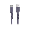 Maxlife MXUC-04 laidas USB – USB-C 1,0 m 3A violetinis