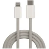 Maxlife MXUC-06 kabelis USB-C - Lightning 1,0 m 20W pilkas nailonas