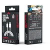 Maxlife MXUC-06 kabelis USB-C - Lightning 1,0 m 20W pilkas nailonas