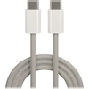 Maxlife MXUC-06 kabelis USB-C - USB-C 1,0 m 20W pilkas nylon