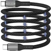 Maxlife MXUC-11 duomenų perdavimo ir įkrovimo kabelis | USB-C į USB-C | 100 W | 1 m