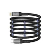Telforceone Maxlife MXUC-11 magnetinis kabelis USB-C - Lightning 1,0 m 27W juodas nylon