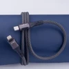 Telforceone Maxlife MXUC-11 magnetinis kabelis USB-C - Lightning 1,0 m 27W juodas nylon