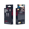 Telforceone Maxlife MXUC-12 cable USB-C - Lightning 2,0 m 27W juodas