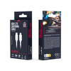 Telforceone Maxlife MXUC-12 cable USB-C - Lightning 2,0 m 27W baltas